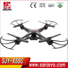 Syma X5SC Explorers 2.4G 4 canaux 6 axes Gyro RC sans tête Quadcopter avec caméra HD - Noir SJY-X5SC / X5C / X5C-1